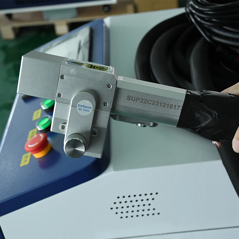 Industrial Laser Cleaning Machine - SUP22C Ręczna laserowa głowica czyszcząca Nowa
