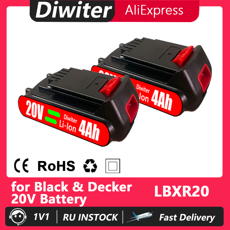 Black+Decker Tool 20V Max - Akumulator 18V 4000mAh zamiennik do Black