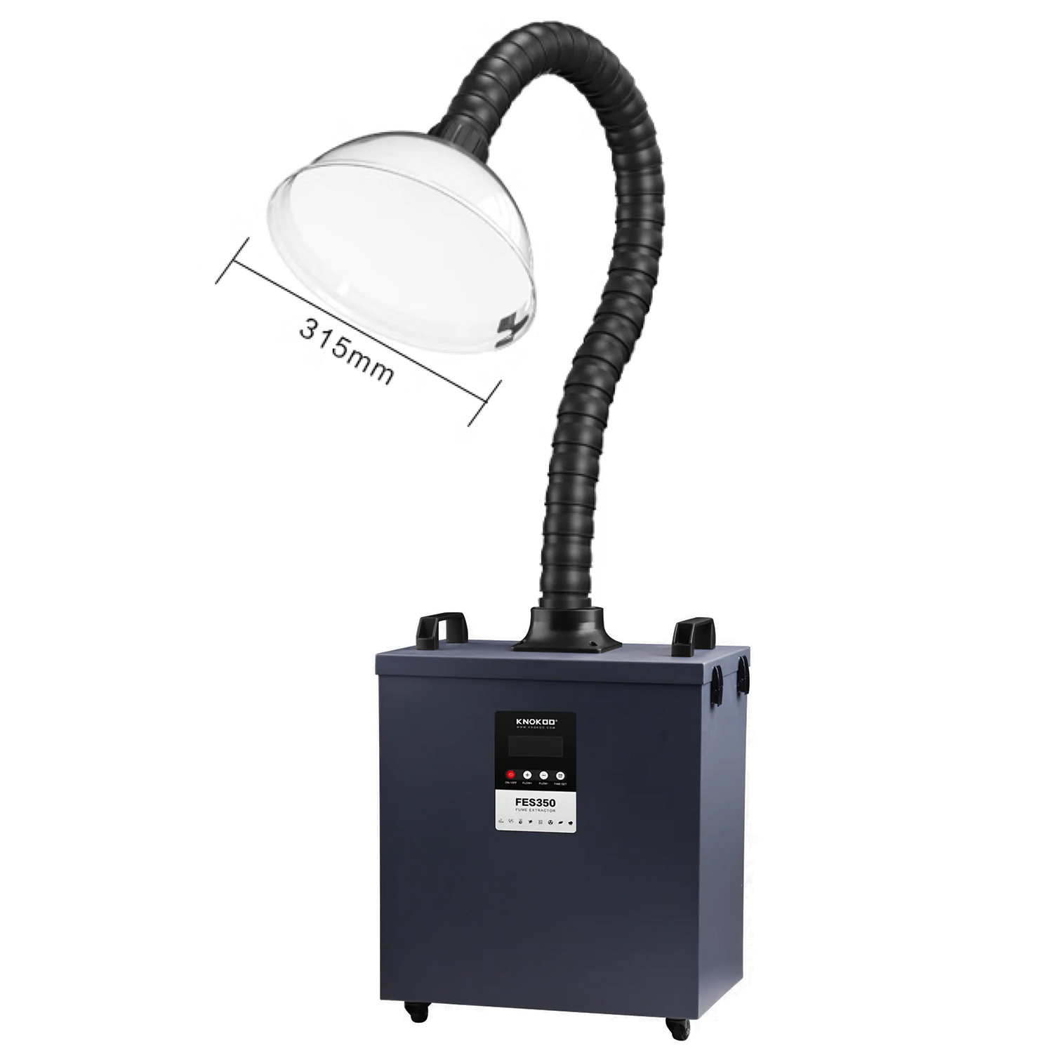 Industrial Laser Printing - KNOKOO 350W Przemysłowy Odsysacz Dymów 95%