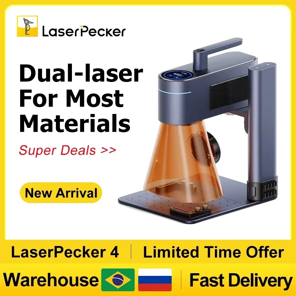 Industrial Handheld Laser - LASERPECKER 4 LP4 Maszyna do grawerowania