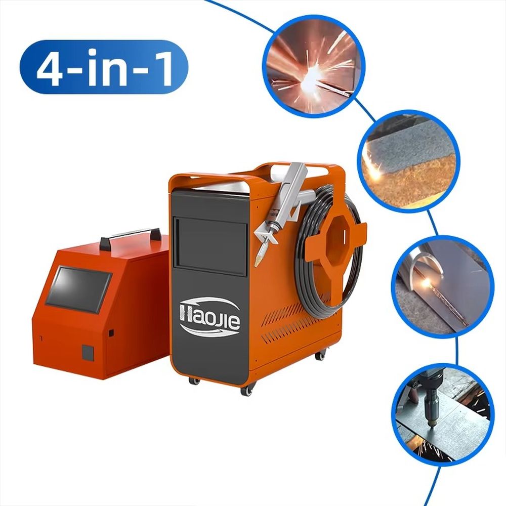 Industrial Laser Welding Machine - Laserowa spawarka chłodzona powietrzem: Wytrzymała konstrukcja,