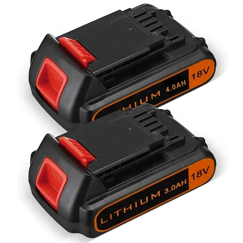 Black+Decker Tool 20V Max - 18V 3.0Ah BL2018 Zamiennik akumulatora Black