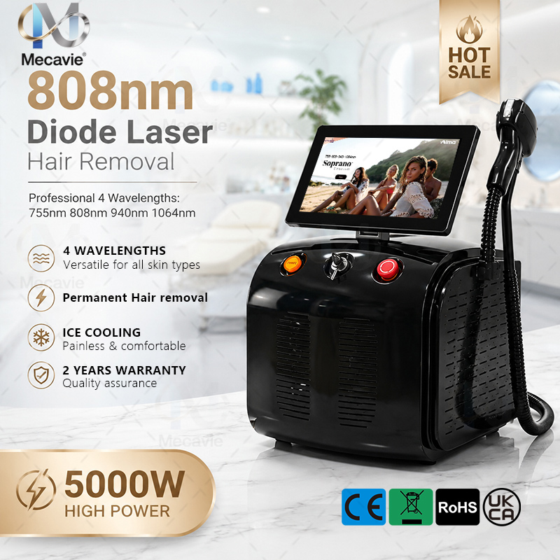 Industrial Laser Hair Removal Machine - Przenośny laser diodowy Soprano Ice Titanium