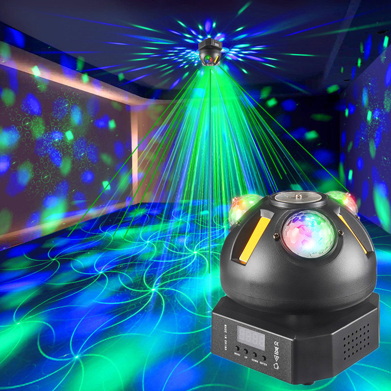 Laserowa obrotowa lampa ruchom – Industrial Laser Projector recenzja i cena