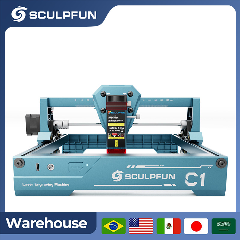 Sculpfun 3W C1 Mini Laserowa M – Industrial Handheld Laser recenzja i cena