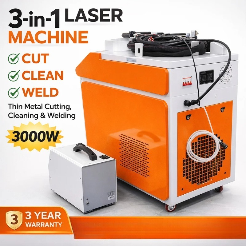 Spawarka 3 w 1, laserowa maszy – Industrial Laser Welding Machine recenzja i cena