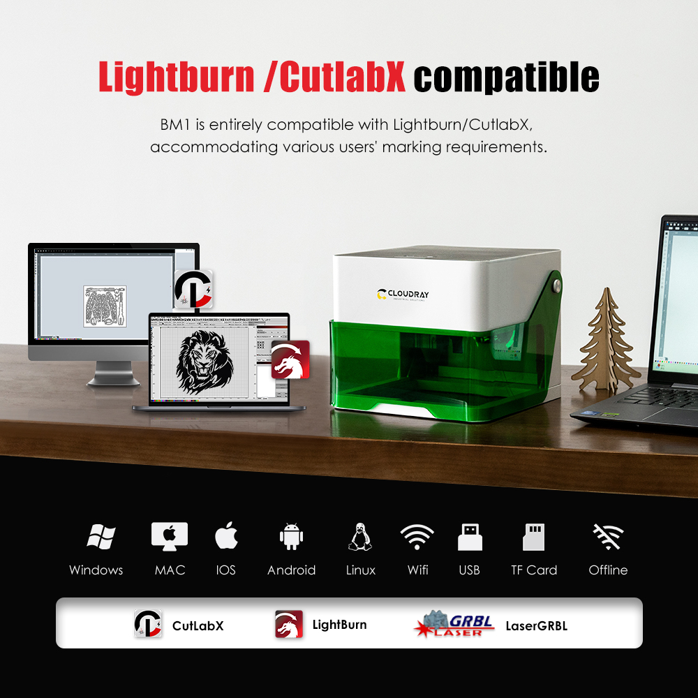 Cloudray 5000mw CNC Mini grawe – Industrial Handheld Laser recenzja i cena