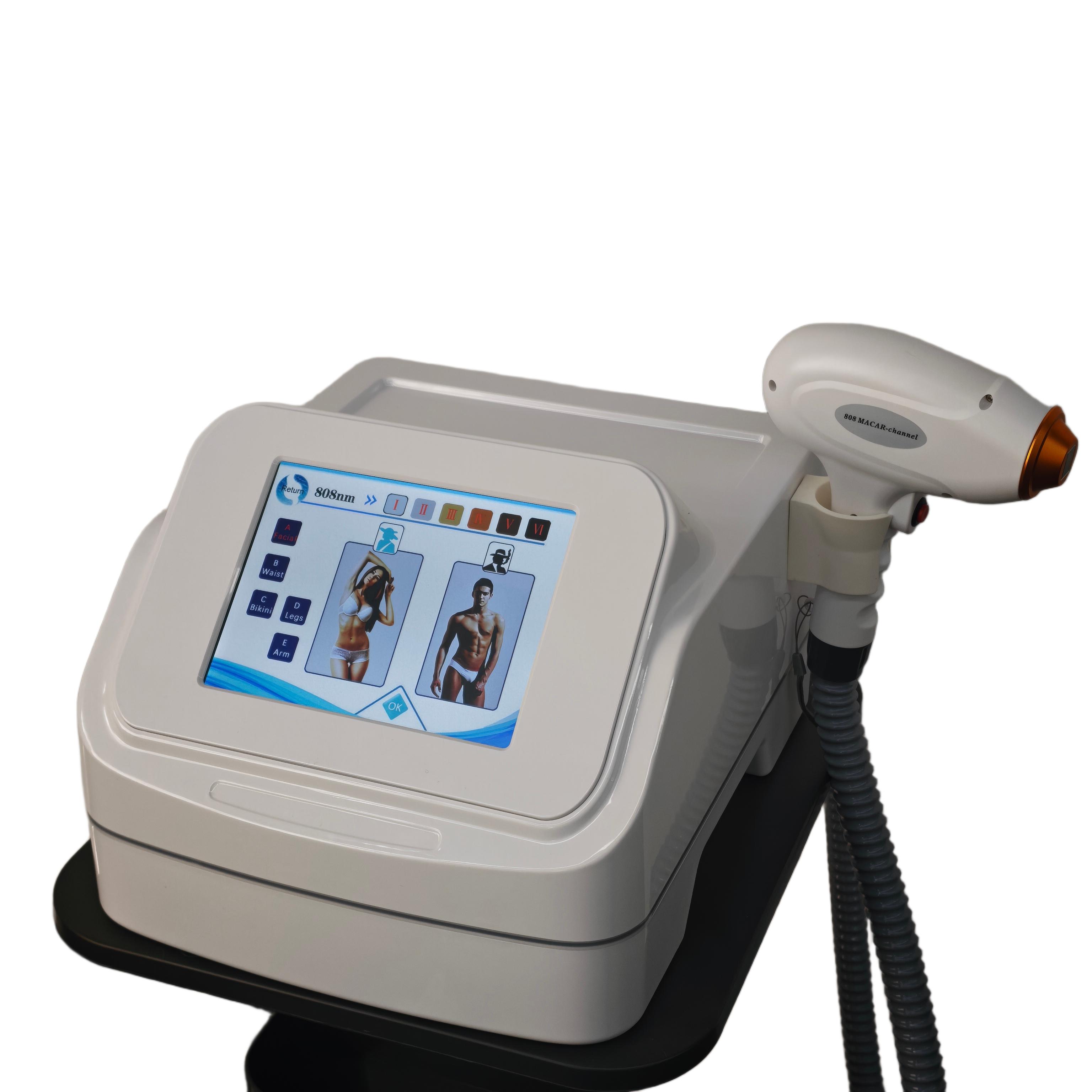Przenośne urządzenie do depila – Industrial Laser Hair Removal Machine recenzja i cena