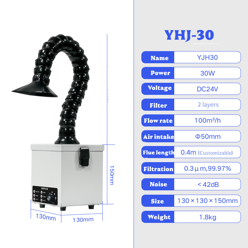 Absorber dymu lutowniczego 30W – Industrial Laser Printing recenzja i cena