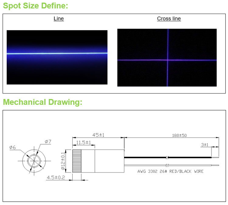 Moduł lasera fioletowo-niebies – Industrial Blue Laser recenzja i cena
