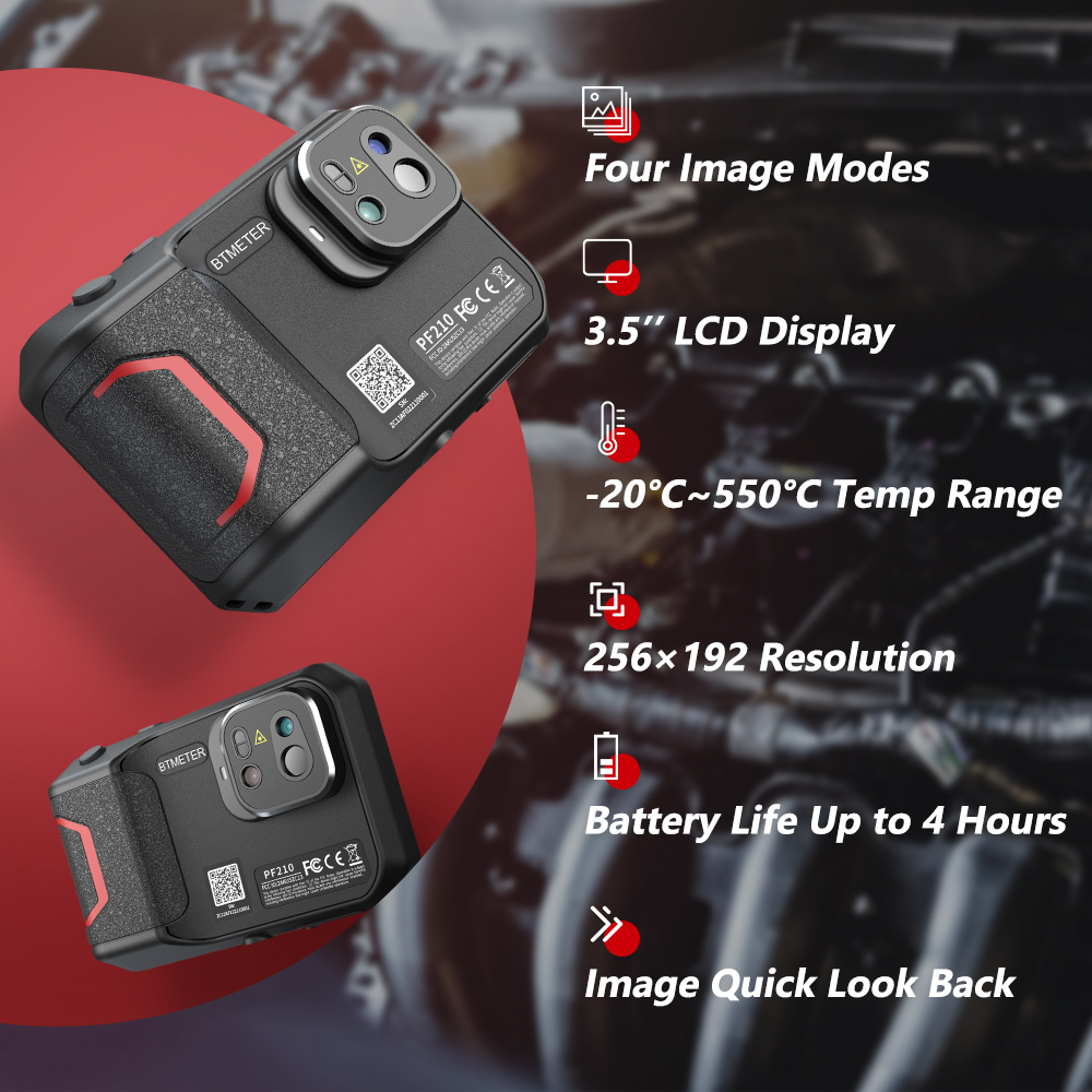 Kamera termowizyjna 256x192 -  – Industrial Handheld Laser recenzja i cena
